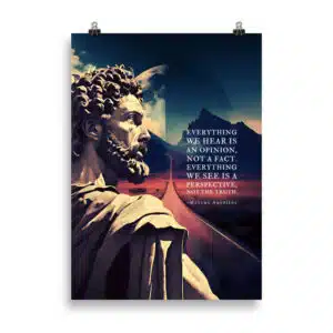 Everything We Hear Is An Opinion - Design 1